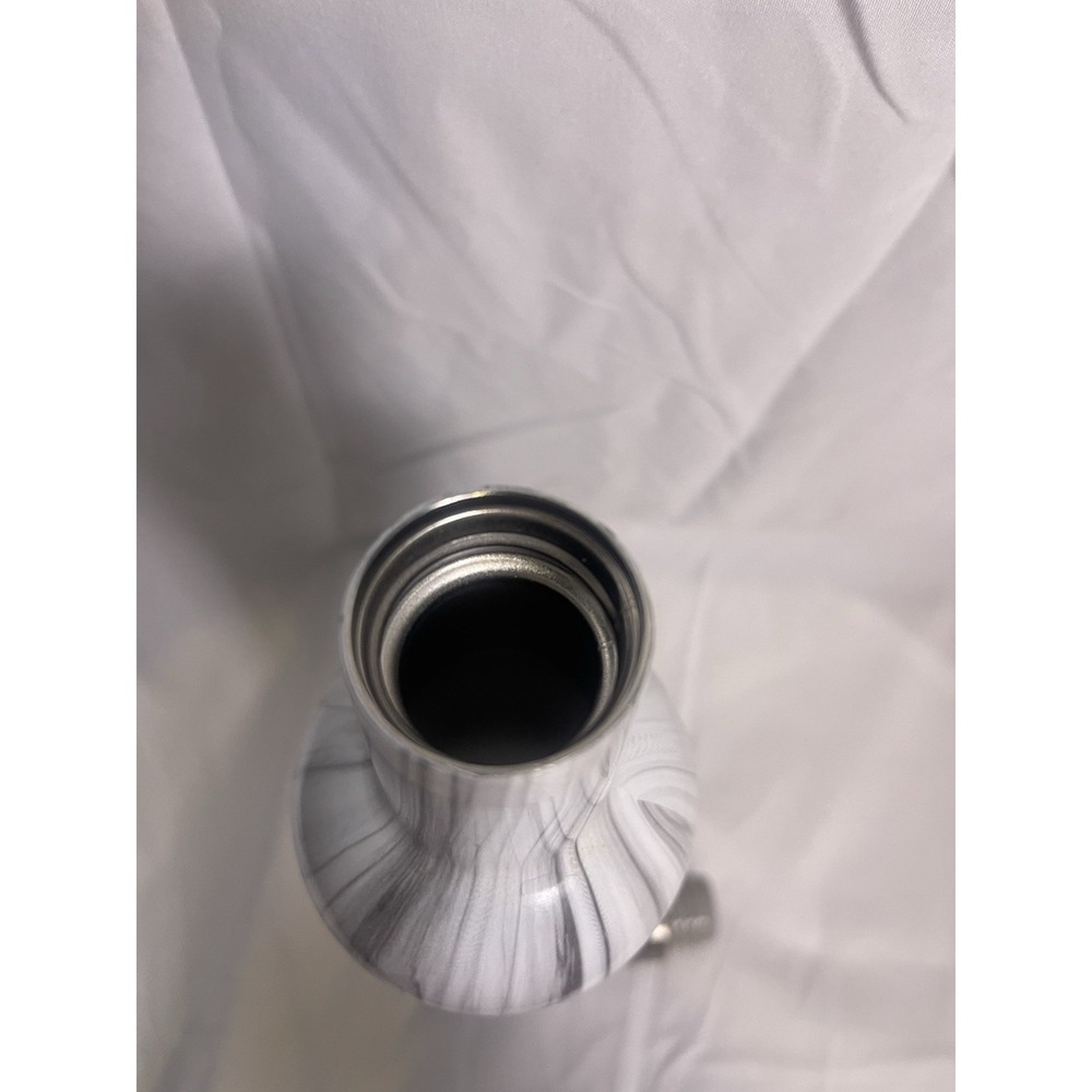 Brumate gray white marble style winesulator bottle 25 ounces - Picture 6 of 6